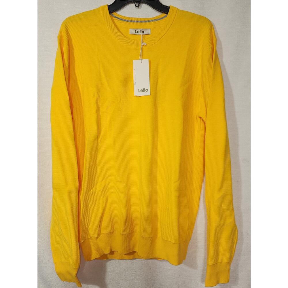 Lello men's sweater size large NWT